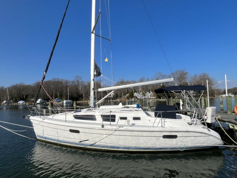 2002 Hunter 326