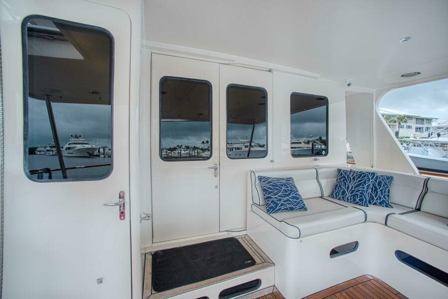 Aft Door and Seating