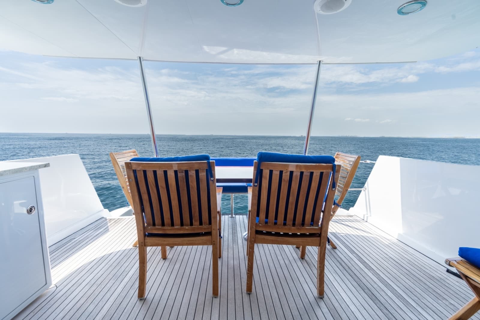 2000 Hatteras 75 Sport Deck