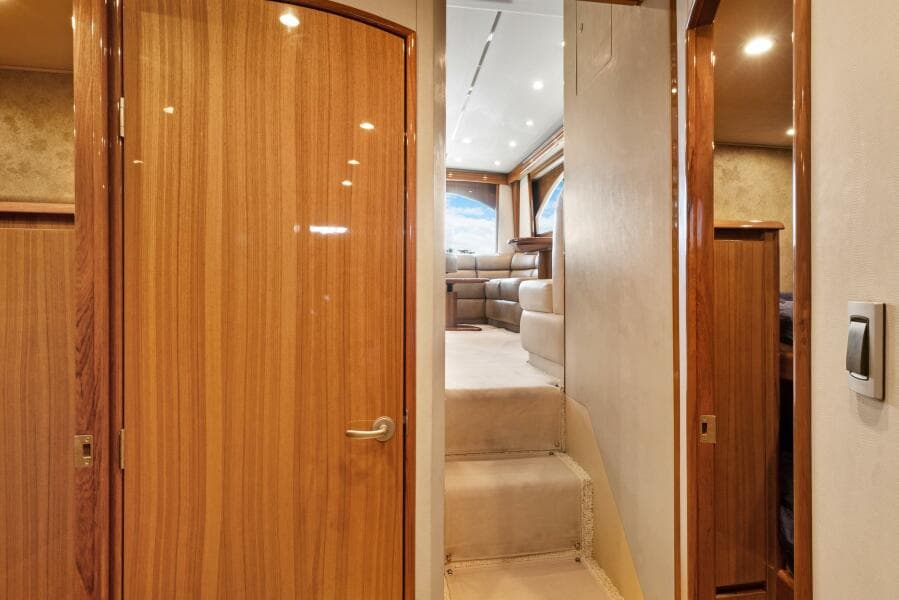 Companion Way Facing Aft Towards Salon