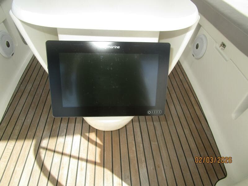 54' Jeanneau cockpit multi-function display