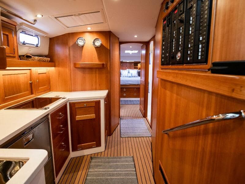 View From Companionway
