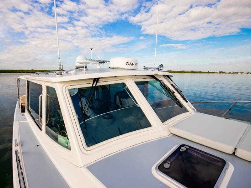 Pilothouse Exterior Looking Aft