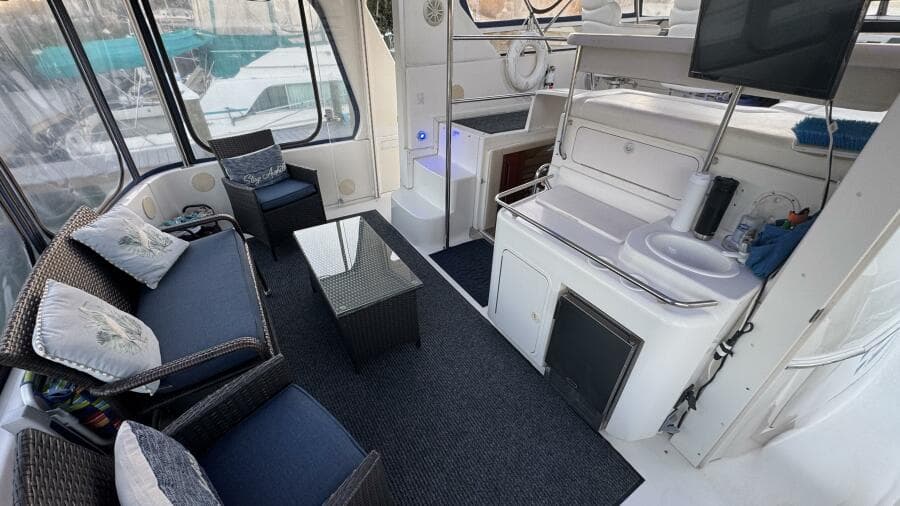 Aft Sun Deck Looking Port