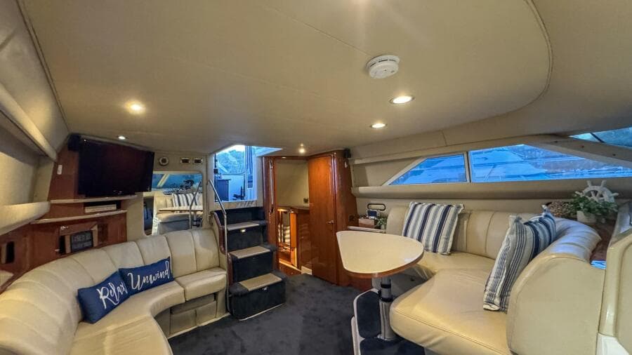 Salon Seating Looking Aft 