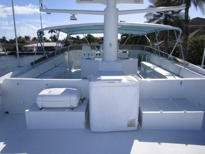 Flybridge Looking Fwd. 