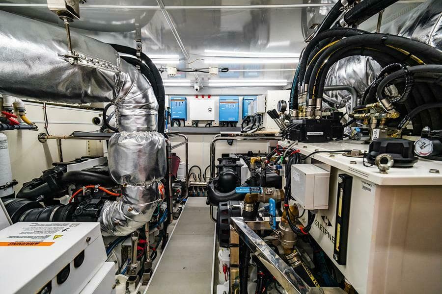Engine Room Looking Fwd  