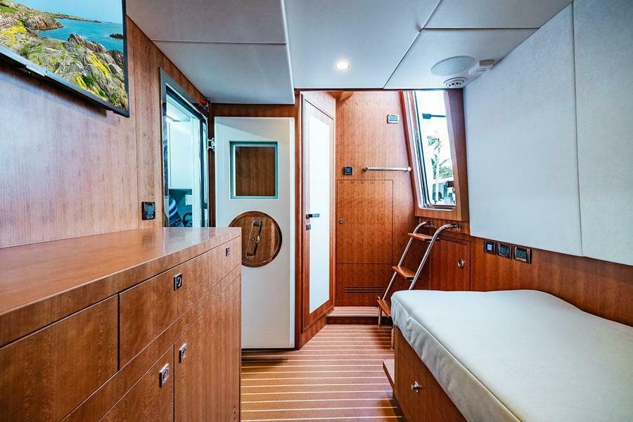 Crew Cabin Looking to Port  