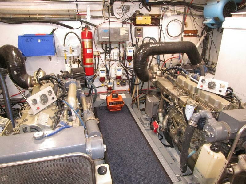Engine Room Looking Aft 