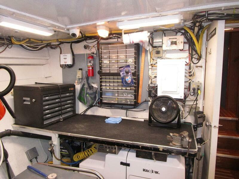 Engine Room Forward  