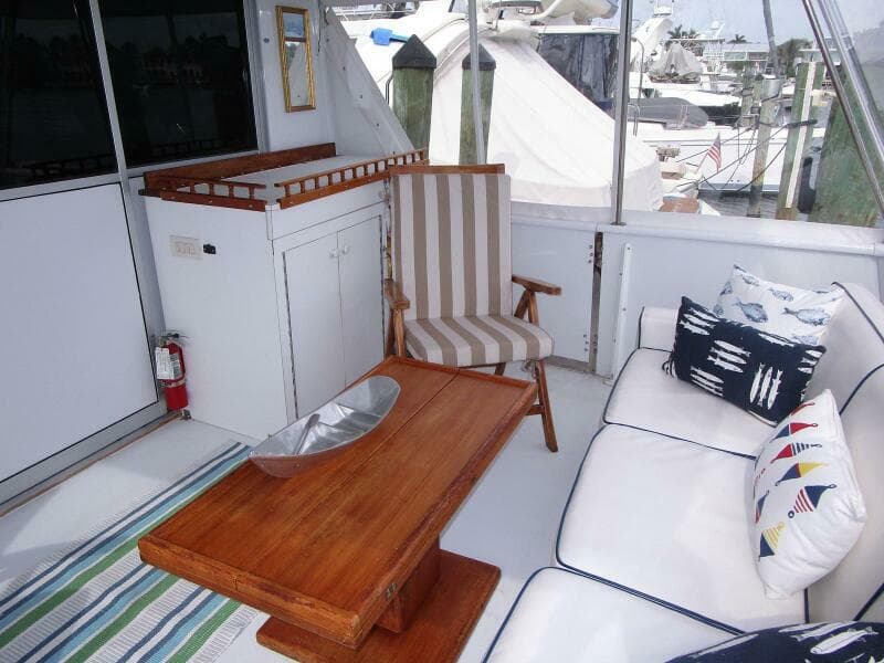 Aft Deck to Stbd.   