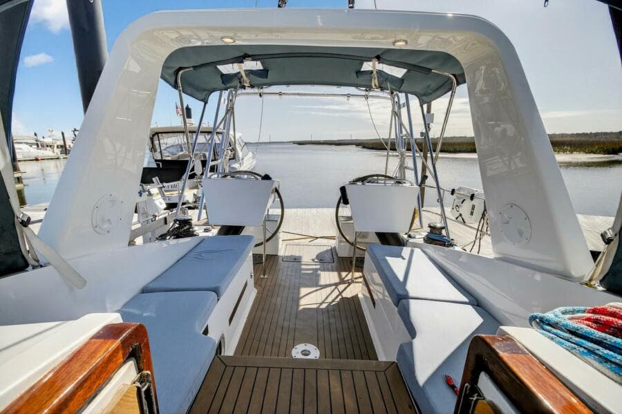Southerly 420 cockpit