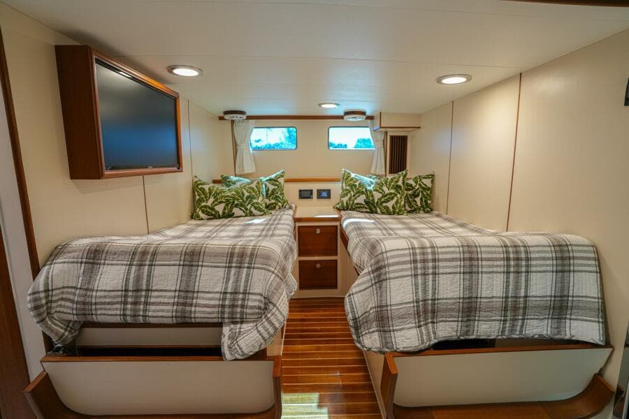 Crew Bunks Facing Starboard