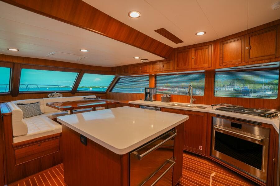 Galley Facing Starboard Forward