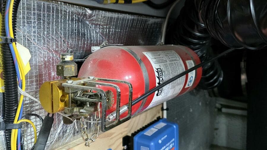 Engine Room Fire Suppression