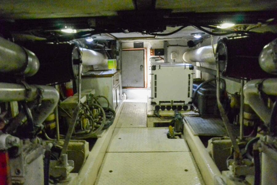 engine room looking aft
