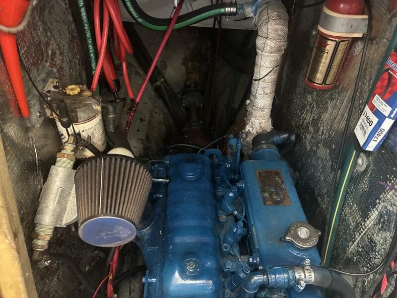 1986 Slocum 37 - Engine
