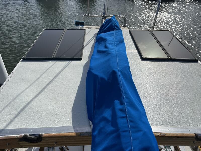 1986 Slocum 37 - Solar panels