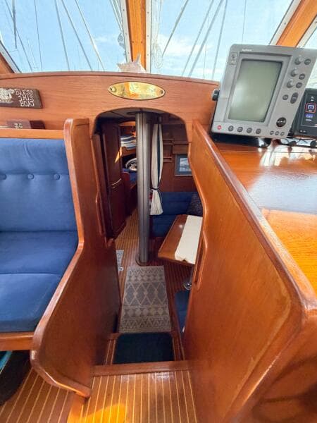 1986 Nauticat 40 Cutter Ketch Pilothouse