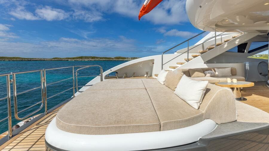 Main Deck Aft Sunpads Looking To Port 