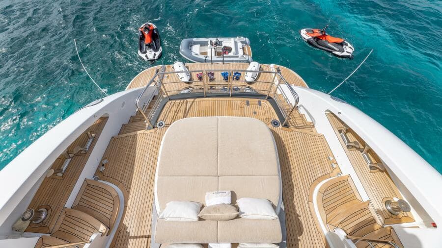 Main Deck Aft Sunpads View From Sundeck 