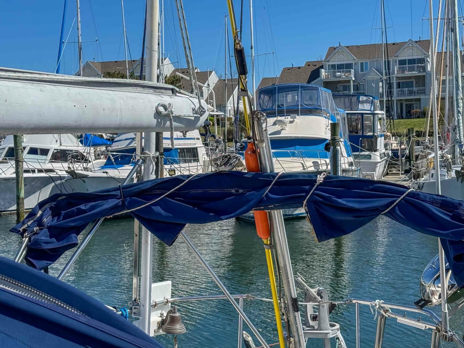 Bimini  cockpit top 