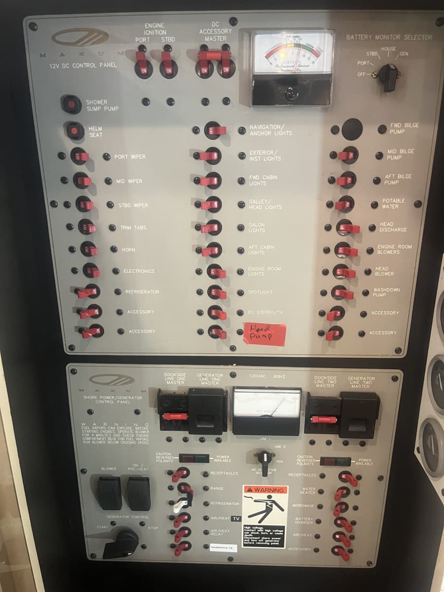 1999 Maxum 4100 SCR