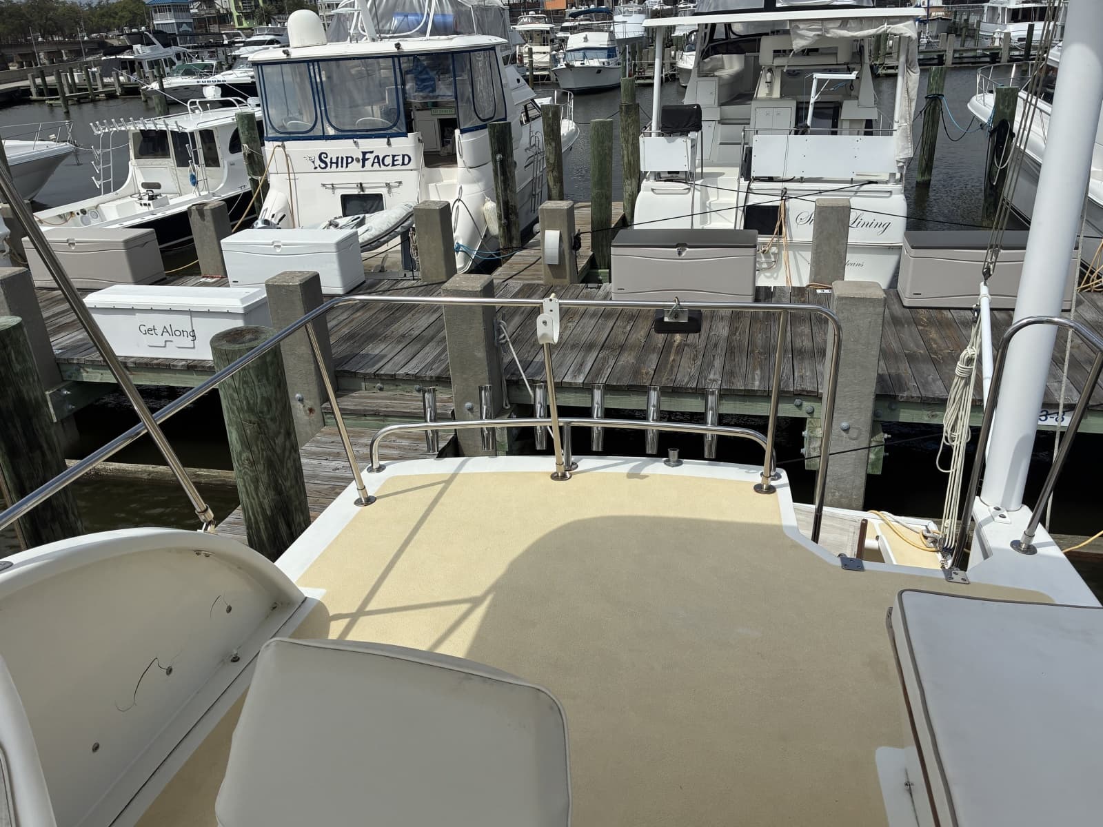 1989 Duffy 35 Flybridge - Aft Flybridge