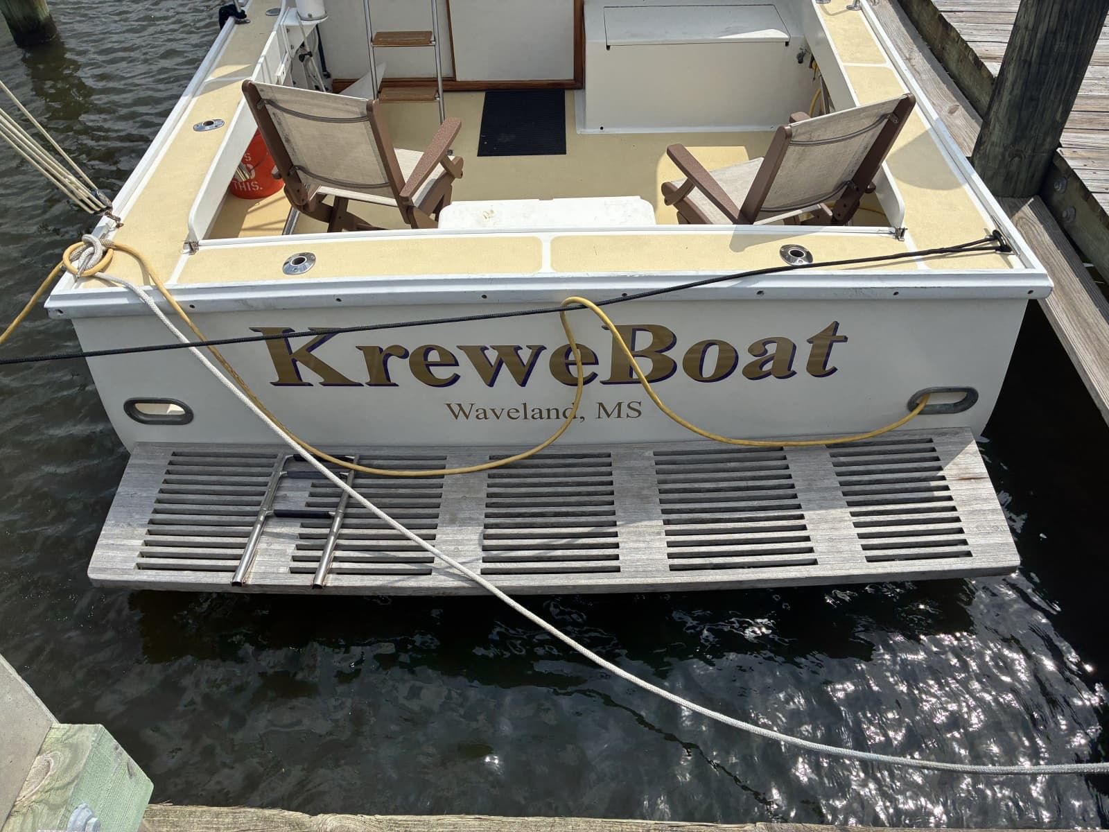 1989 Duffy 35 Flybridge - Transom