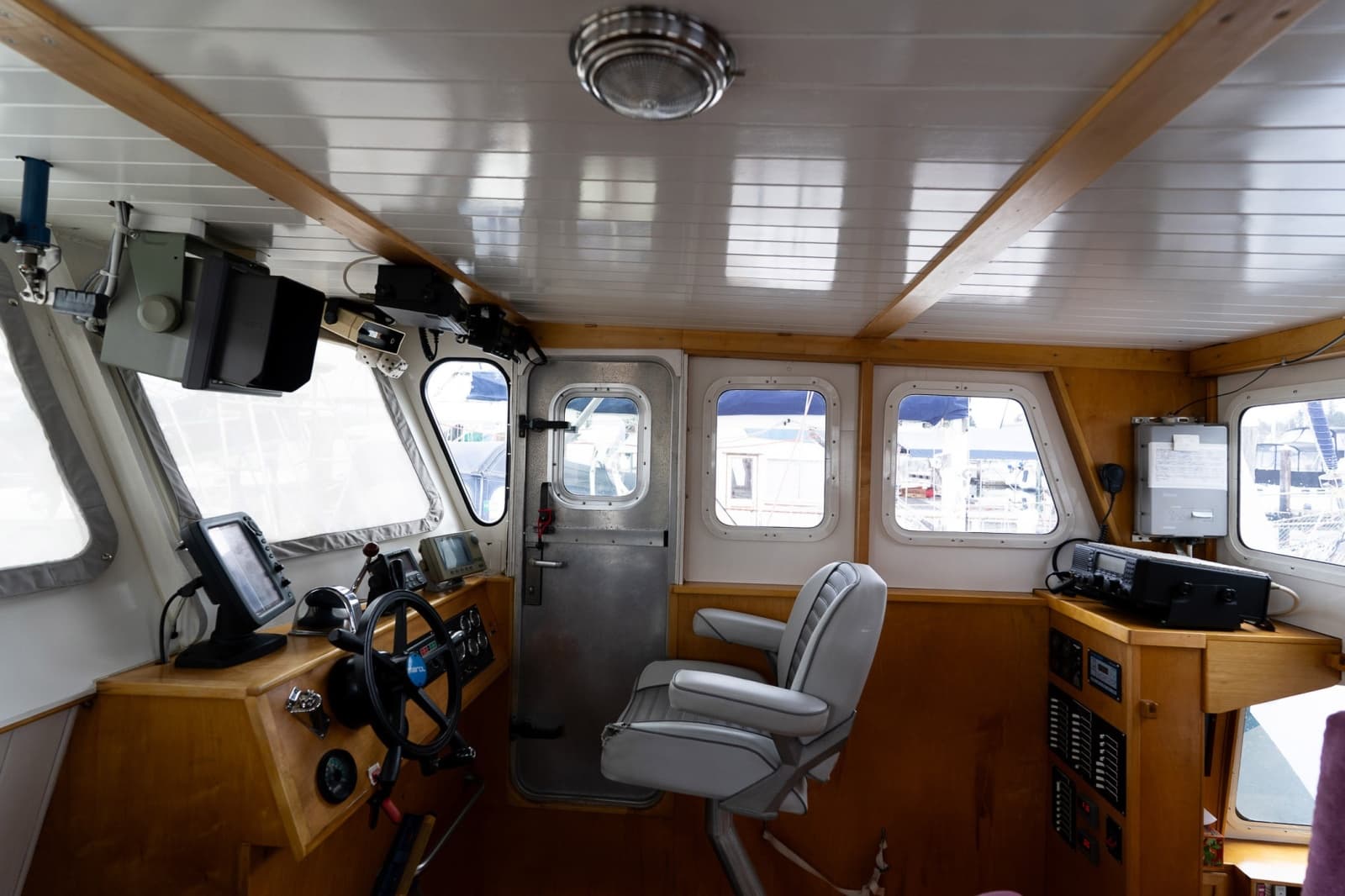 1997 Custom Steel Trawler 43