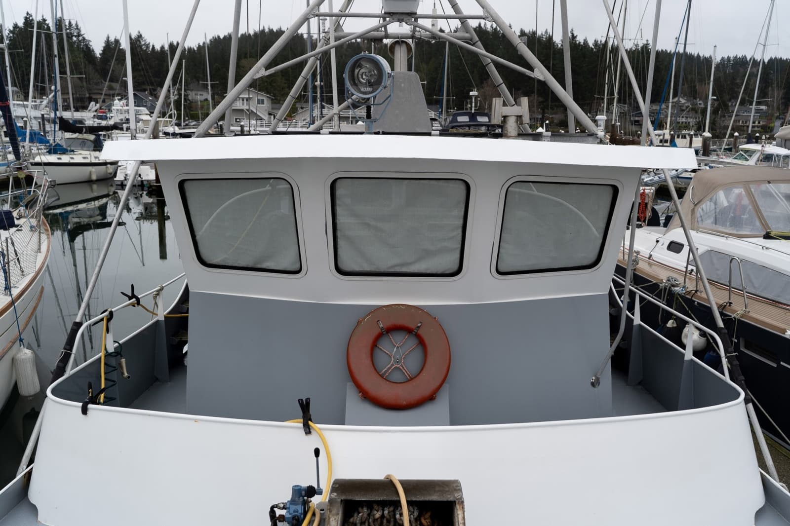 1997 Custom Steel Trawler 43