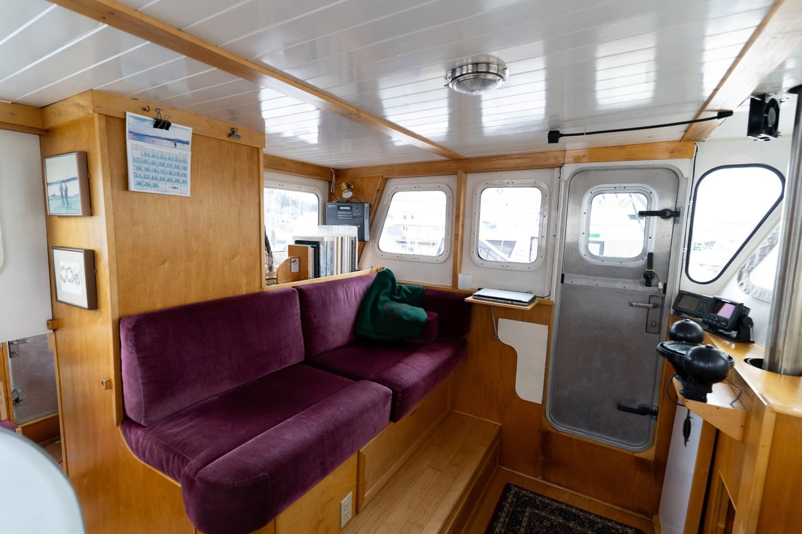 1997 Custom Steel Trawler 43
