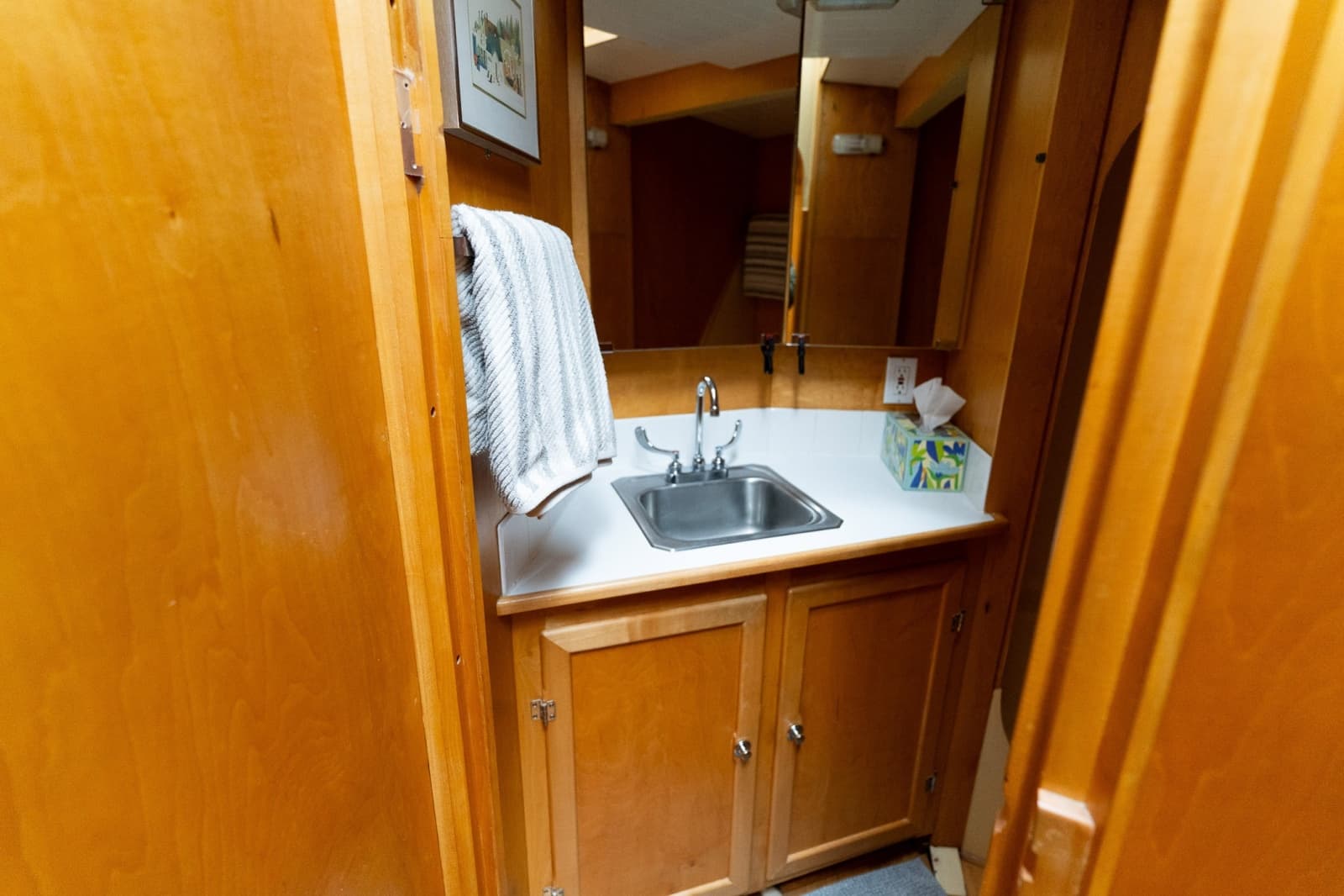 1997 Custom Steel Trawler 43