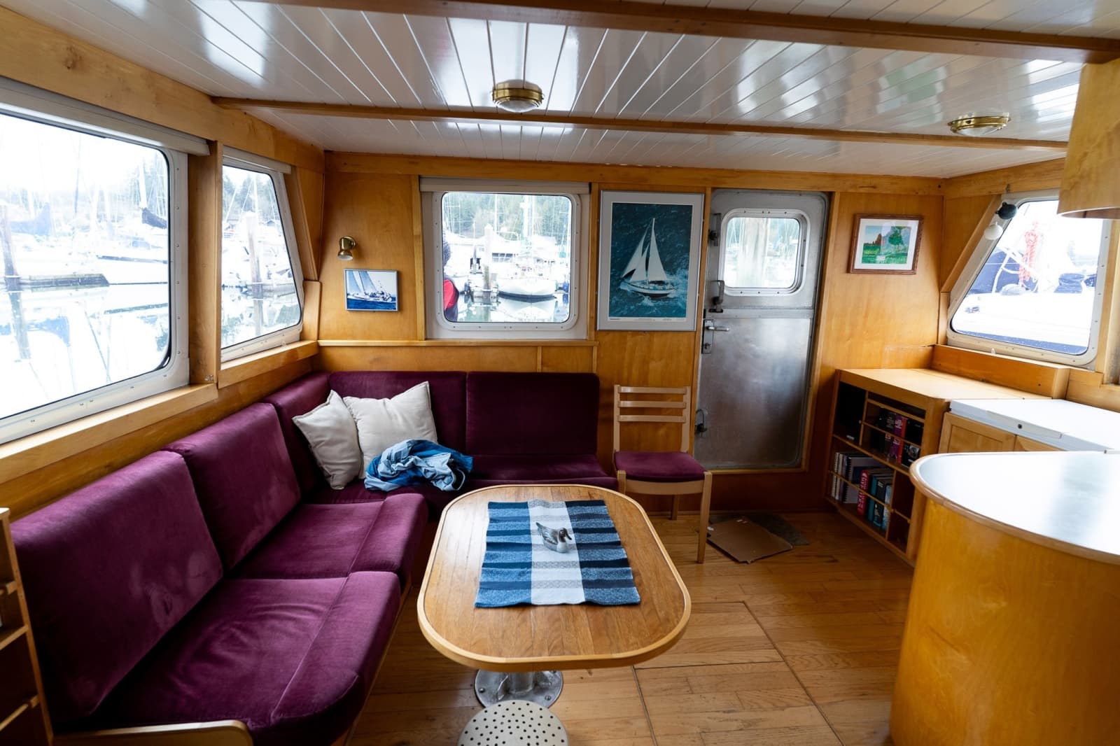 1997 Custom Steel Trawler 43