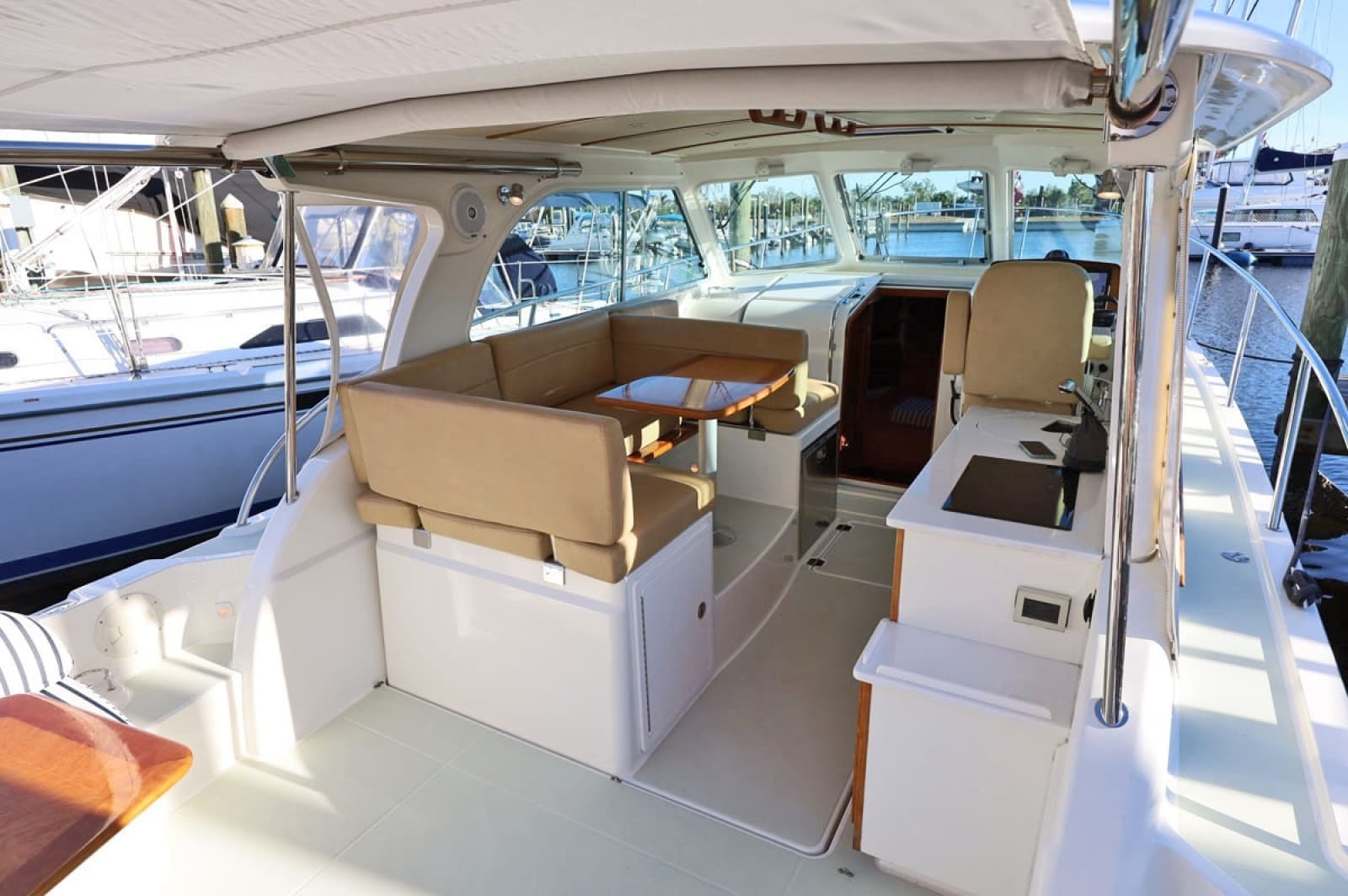 Pilothouse from Cockpit