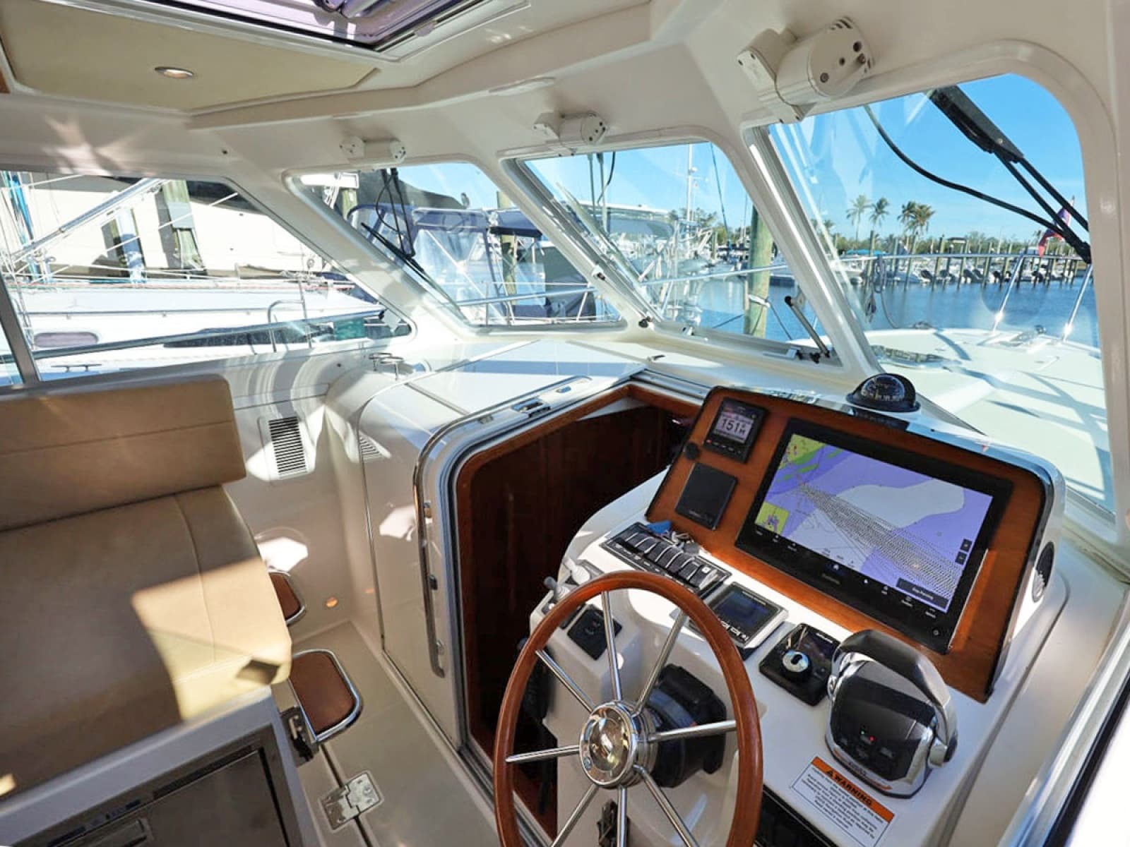 Helm Looking Inboard