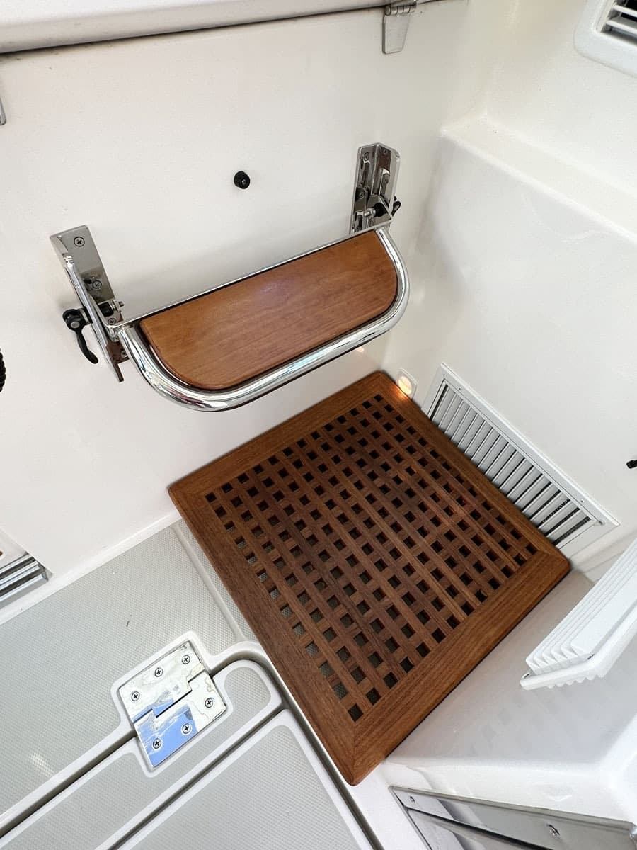 Helm Step and Footrest