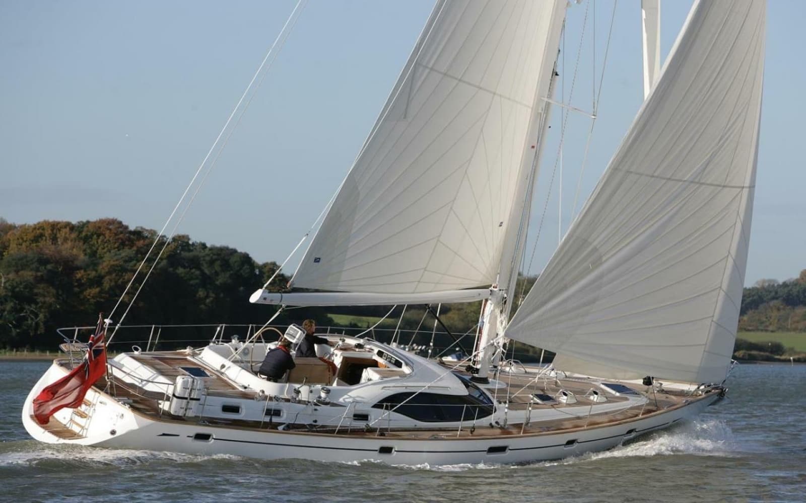 2008 Oyster 56 Deck Saloon