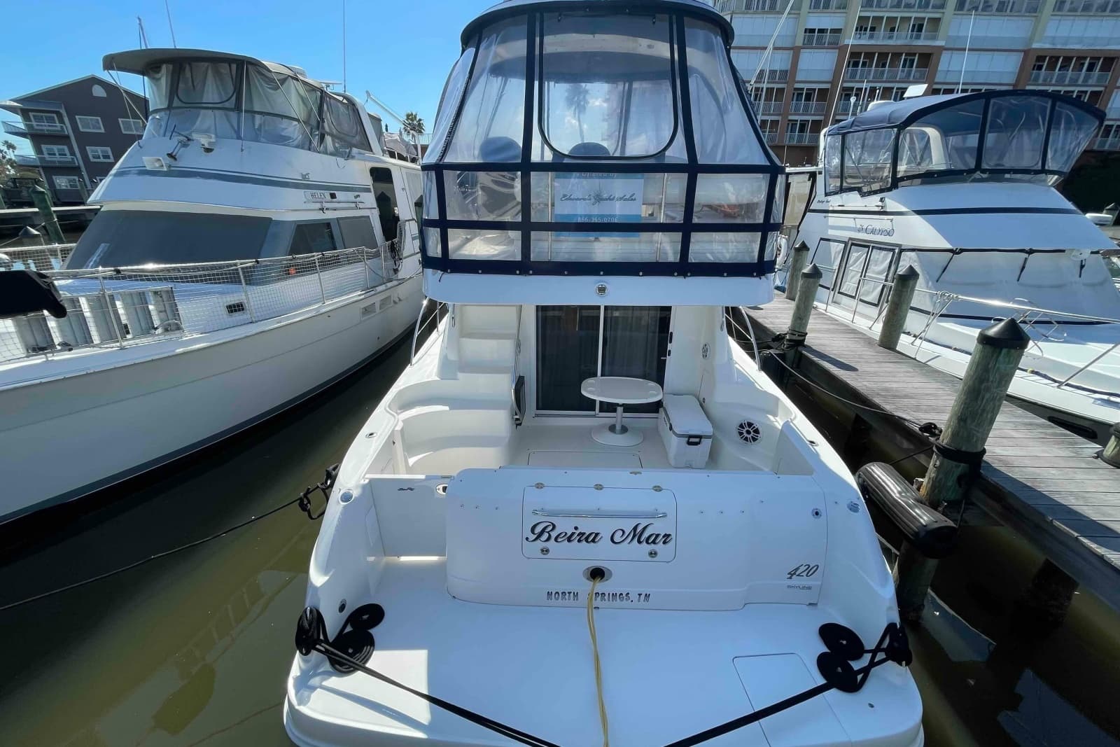 2005 Sea Ray 420 Sedan Bridge