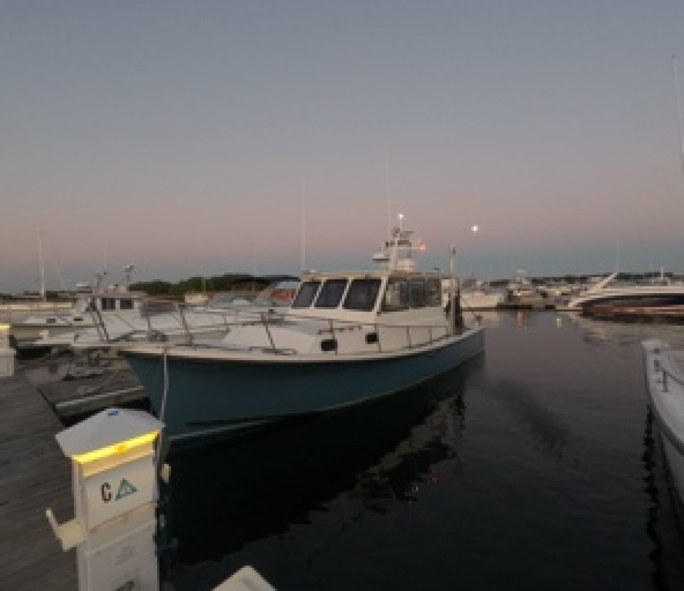 Dock Side Sunset