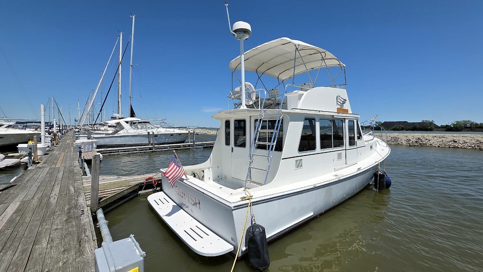 Starboard Stern Profile