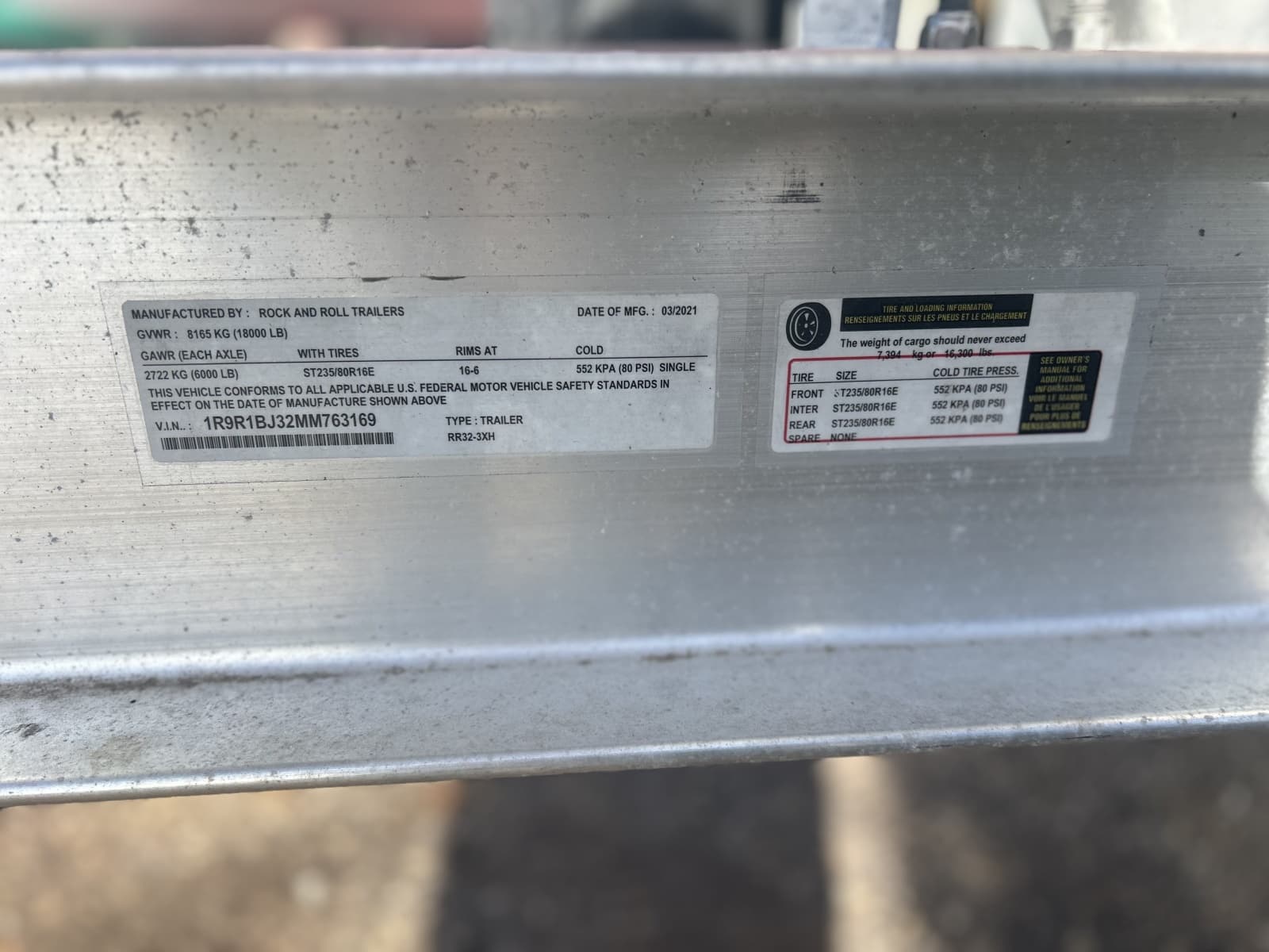 Trailer Tag
