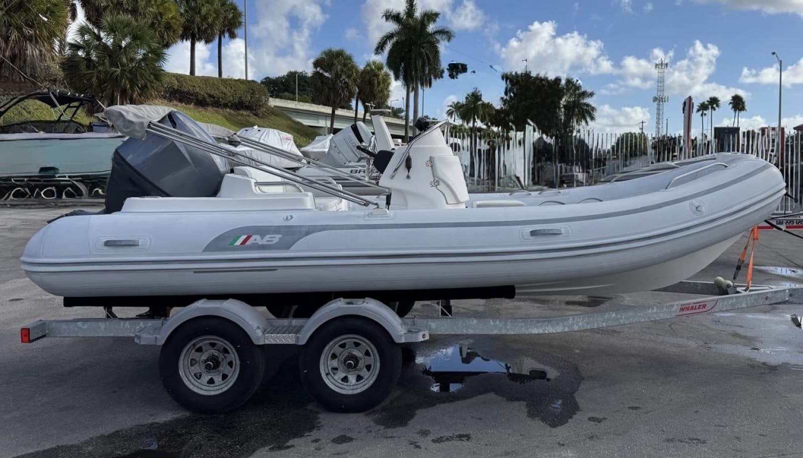 2015 AB Inflatables Oceanus 17 VST