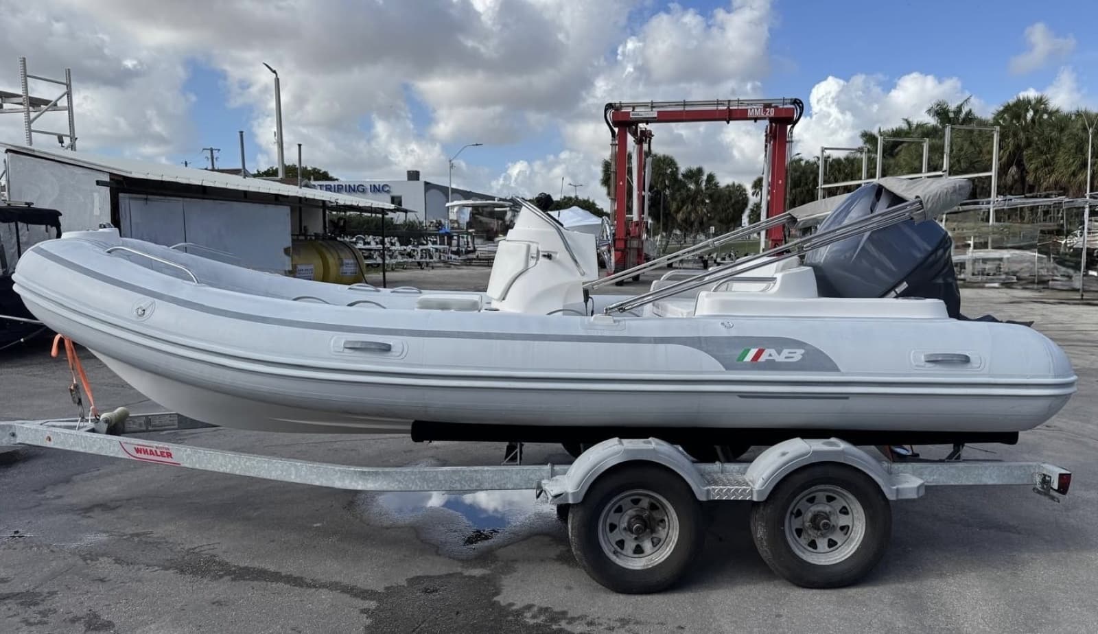 2015 AB Inflatables Oceanus 17 VST