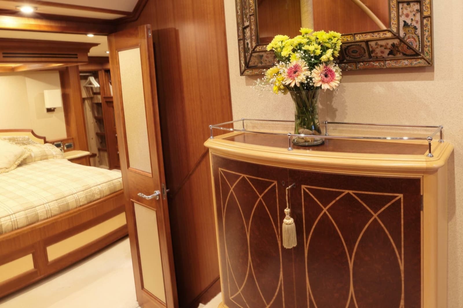 Bottom of Stairs, Enterance to Master