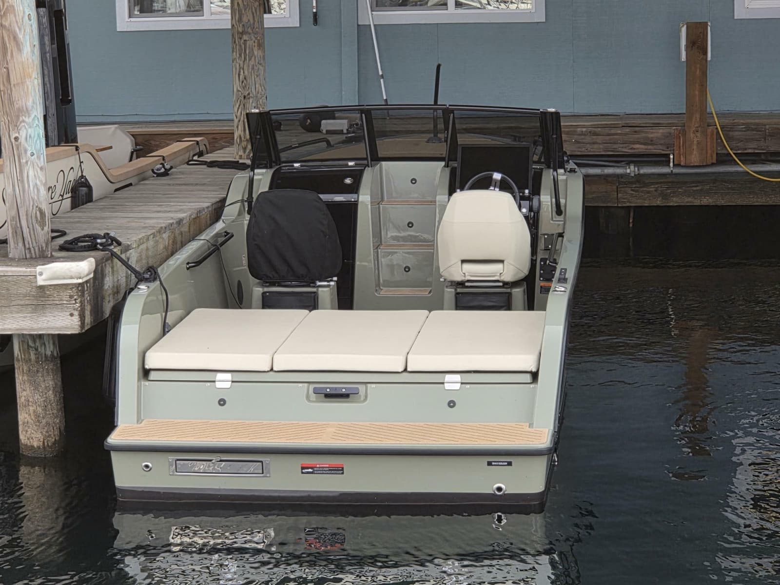 X Shore 1 Transom