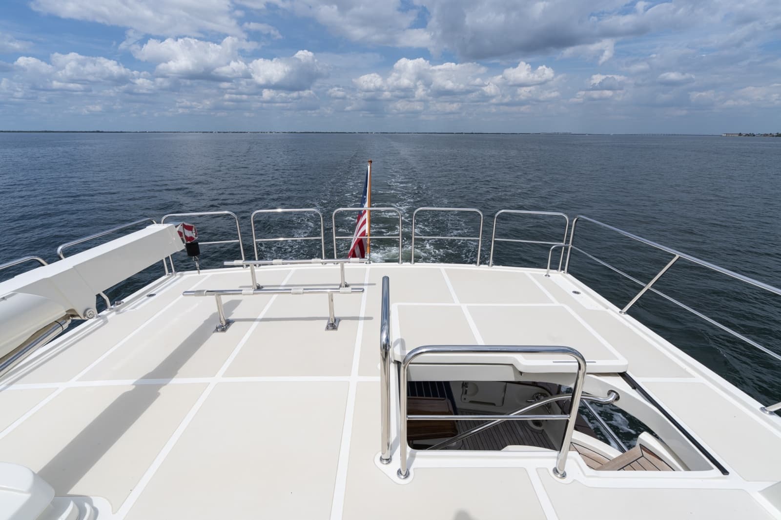 Upper Aft Deck Facing Aft