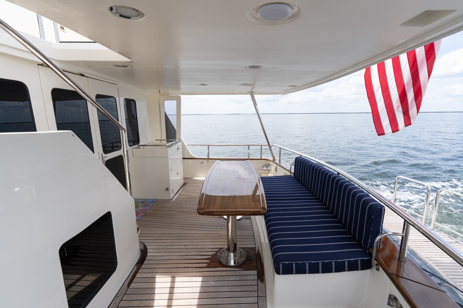 Cockpit Facing Starboard