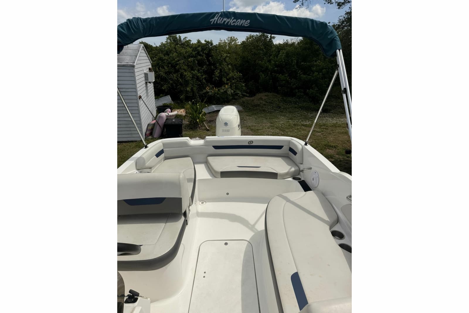 2020 Hurricane SunDeck Sport 185 OB