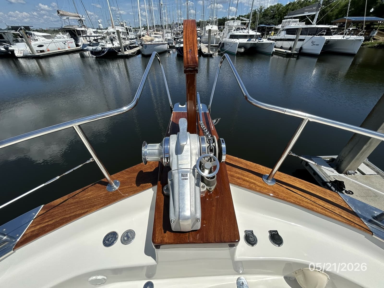 43' Menorquin anchor windlass1